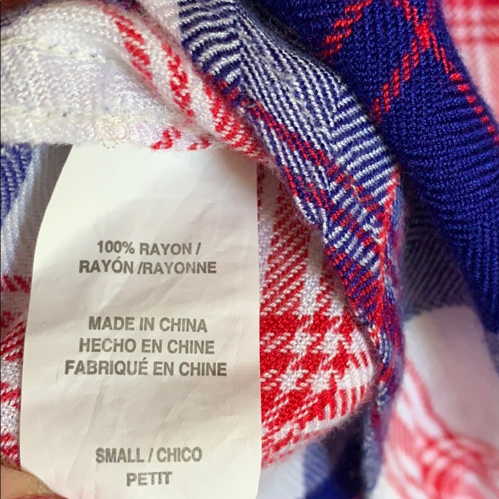 Rails Flannel Button Down Small - image 6